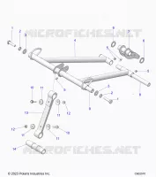 SUSPENSION, ANTERIORE COPPIA ARM