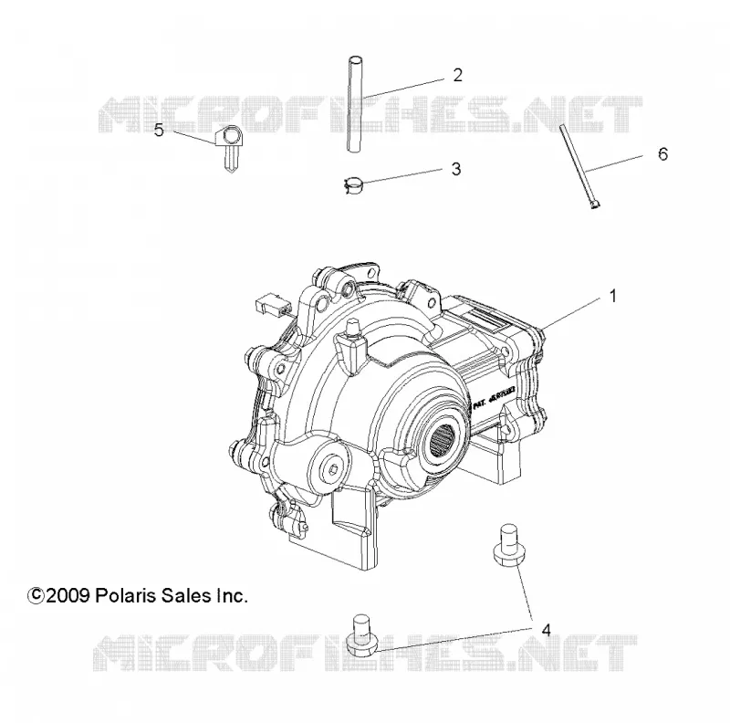 TRASMISSIONE, FRONT GEARCASE MOUNTING
