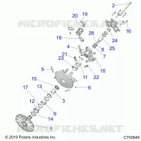 TRASMISSIONE, PRIMARY CLUTCH