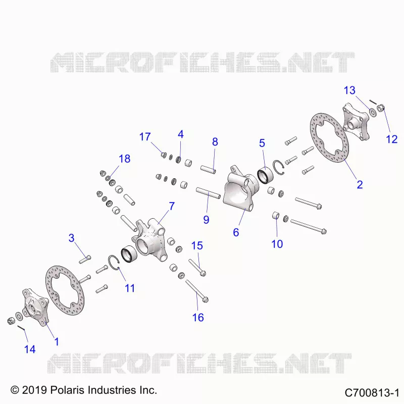 SUSPENSION, PORTAPACCHI POSTERIORE