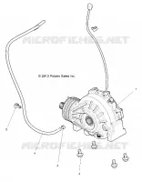 TRASMISSIONE, FRONT GEARCASE MOUNTING