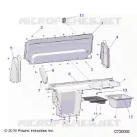 CARROZZERIA POSTERIORE CLOSEOFF, AND FENDERS