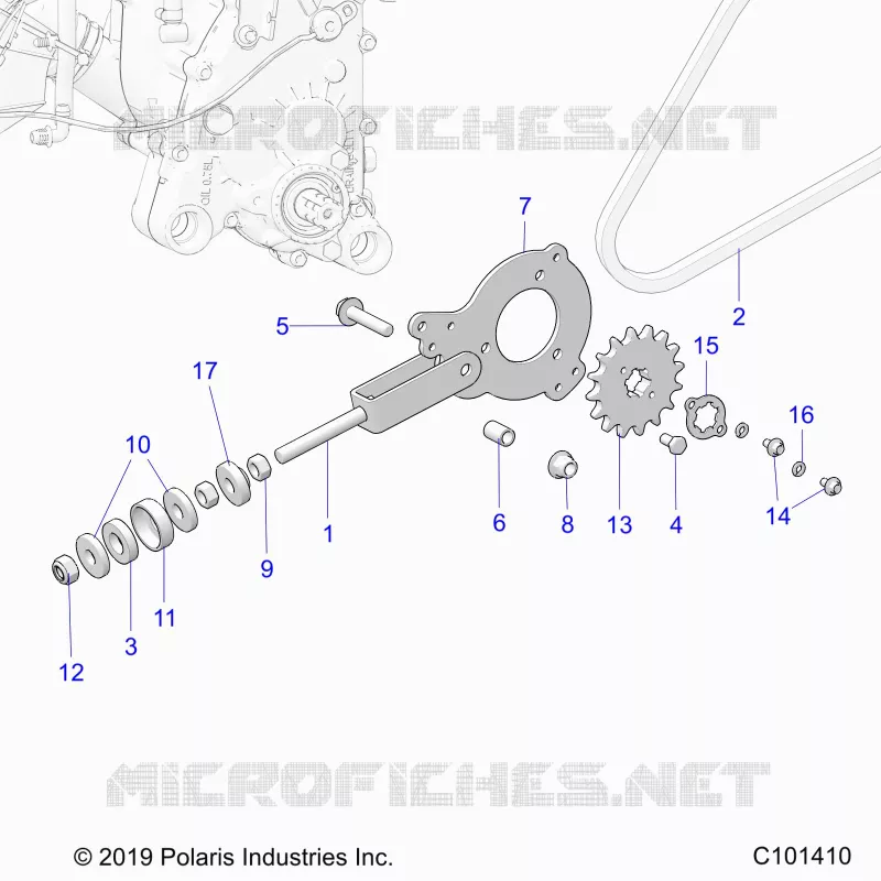 DRIVE TRAIN, TENDICATENA AND SPROCKET