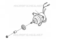 MOTORE DELLA VENTOLA 2X4 400L W957540 (4930093009D010)