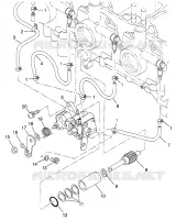 POMPA DELL'OLIO 700 XCR 0985678(A) and EUROPEAN 700 XCR E985678 (4943114311D003)