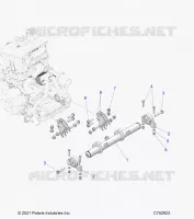 MOTORE, MOUNTING & LONG BLOCK