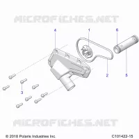 MOTORE, WATERPUMP IMPELLER AND COVER