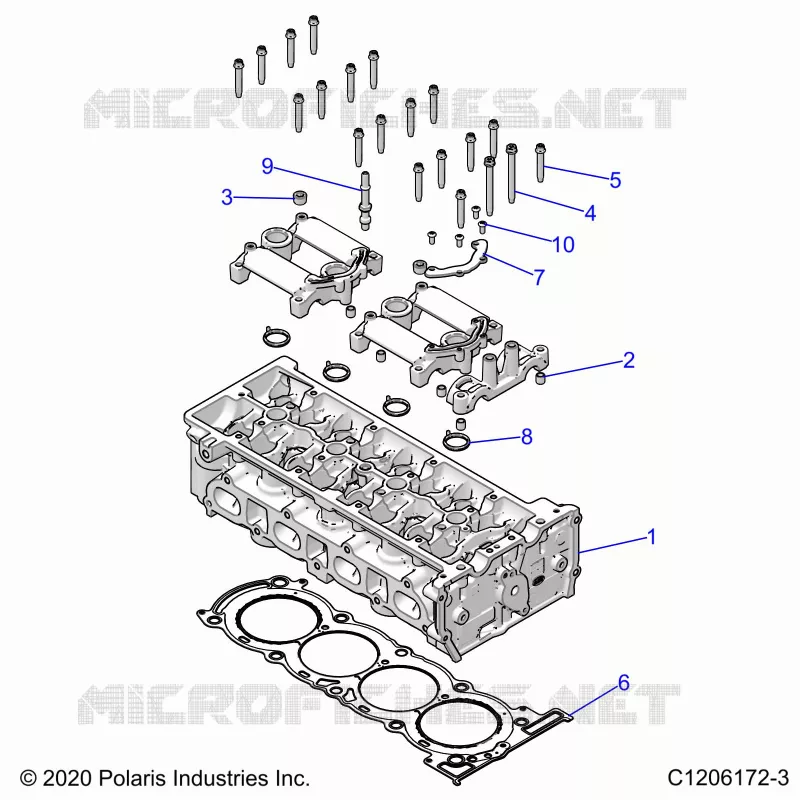 ENGINE, TESTA CILINDRO