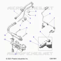 SISTEMA DI ALIMENTAZIONE CARBURANTE, RAIL, LINES AND THROTTLE BODY
