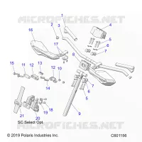 STERZO SUPERIORE & MANUBRIO ASM.