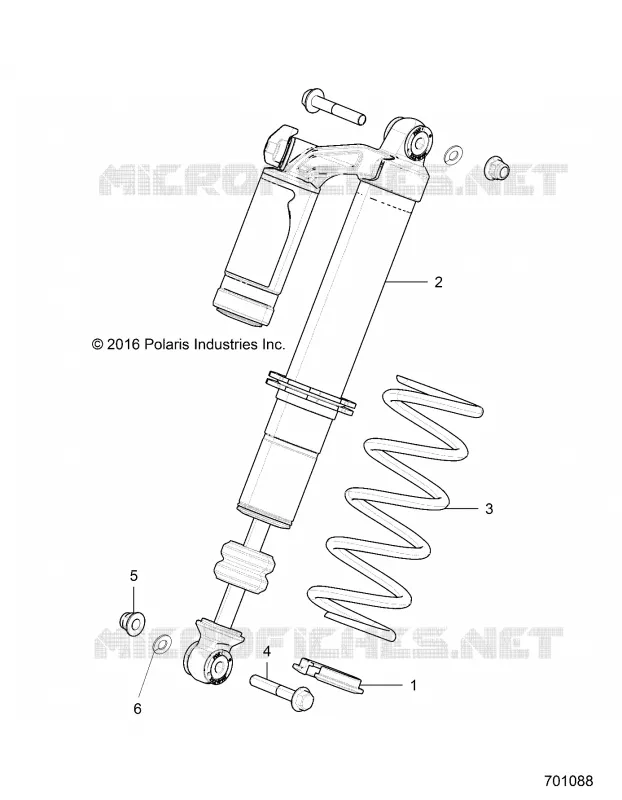 SOSPENSIONI ANTERIORI SHOCK MOUNTING