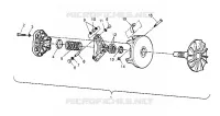 TRASMISSIONE FRIZIONE ASSEMBLY 4x4 300 W958130 (4930183018C002)