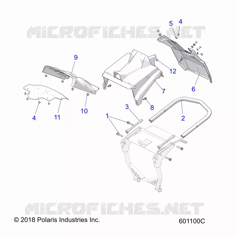 PARAURTI, REAR AND CLOSEOFF