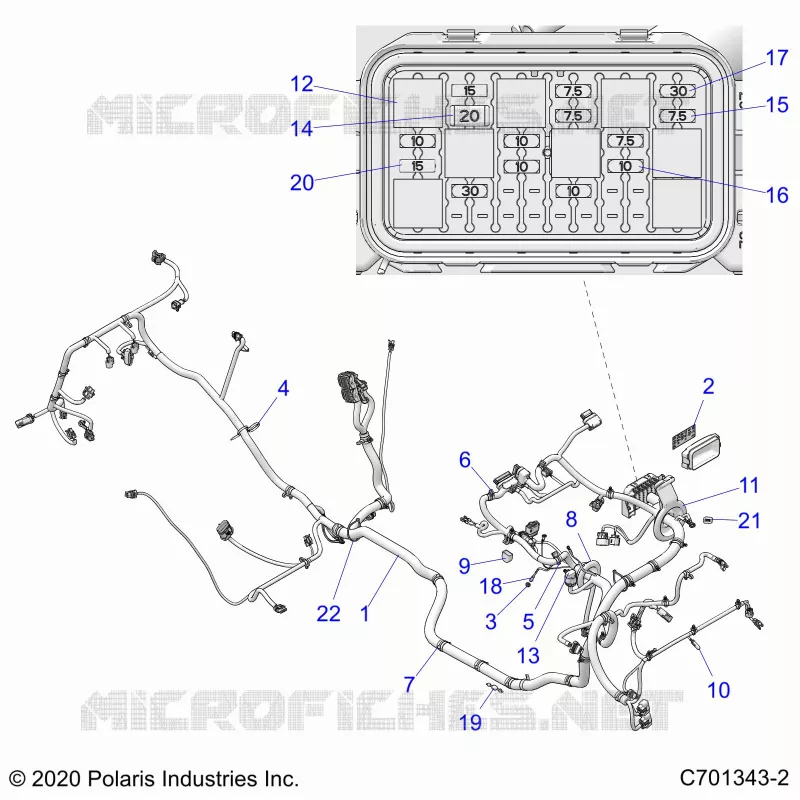 ELETTRICO, WIRE HARNESS
