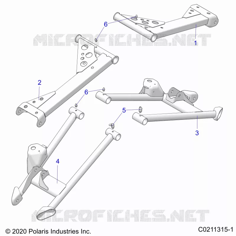 SOSPENSIONE POSTERIORE CONTROL ARMS