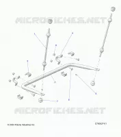 SUSPENSION, REAR BARRA DI STABILIZZAZIONE