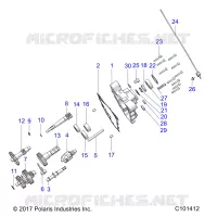 DRIVE TRAIN, PRINCIPALE SCATOLA INGRANAGGI