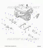 MOTORE, MOUNTING & LONG BLOCK