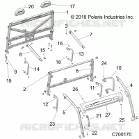 CHASSIS, CAB TELAIO