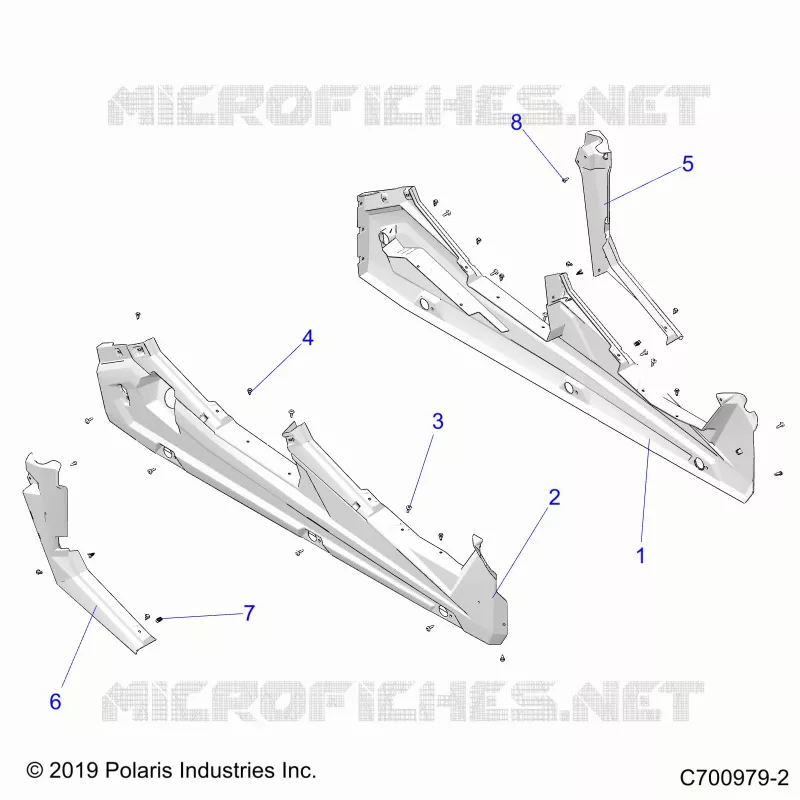 BANDELLE LATERALI CARROZZERIA PANELS