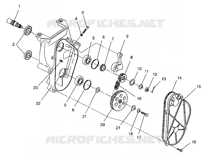 carter della catena ASSEMBLY SUPER SPORT E940743 (4927372737016A)
