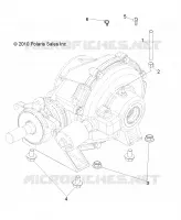 TRASMISSIONE, REAR SCATOLA INGRANAGGI MONTAGGIO