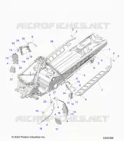 CHASSIS, PROTEZIONE FRIZIONE, FOOTRESTS, AND RUNNING BOARDS