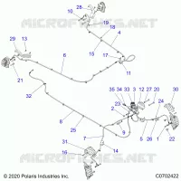 BRAKES, BRAKE LINES AND CILINDRO PRINCIPALE