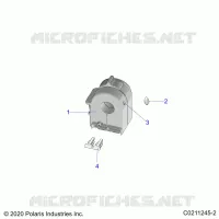 TIMONE, CONTROLS, LEFT HAND CONTROLS- A21SXN85A4 (C0211245-2)