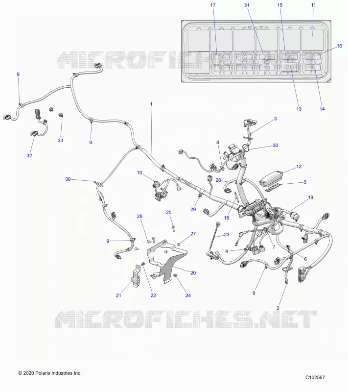 ELETTRICO, MAIN WIRE HARNESS