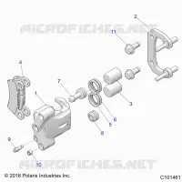 BRAKES, PINZA POSTERIORE