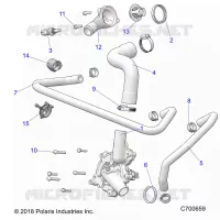 MOTORE, WATERPUMP AND BYPASS