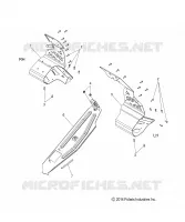 CHASSIS, PROTEZIONE FRIZIONE AND FOOTRESTS