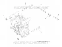 TRASMISSIONE, GEARCASE MOUNTING, REAR