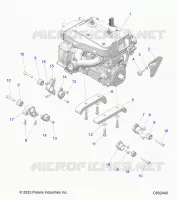 MOTORE, MOUNTING & LONG BLOCK