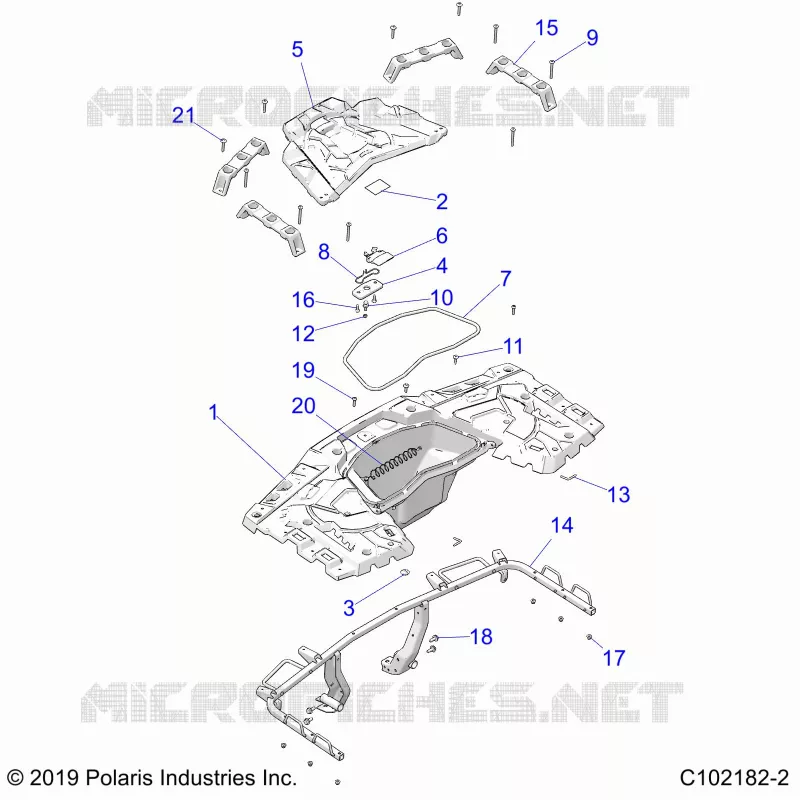 CARROZZERIA POSTERIORE RACK