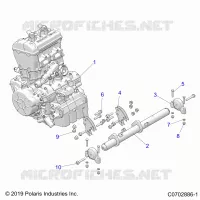 MOTORE, MOUNTING & LONG BLOCK