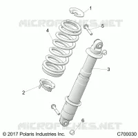 SOSPENSIONE POSTERIORE SHOCK MOUNTING