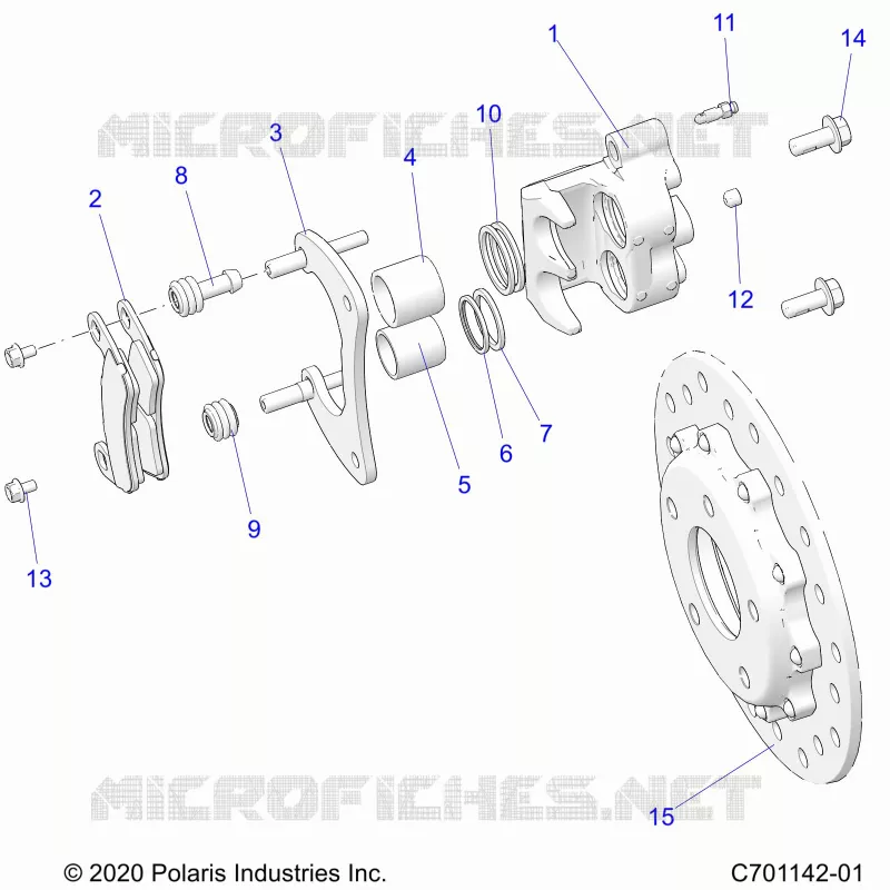BRAKES, PINZA FRENO POSTERIORE
