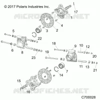 SUSPENSION, PORTAPACCHI POSTERIORE