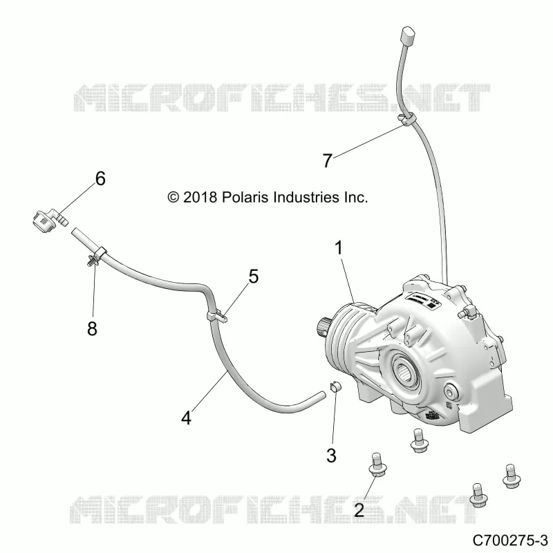 DRIVE TRAIN, FRONT SCATOLA INGRANAGGI MONTAGGIO