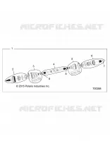 TRASMISSIONE, HALF SHAFT, REAR (TO 12/1/2018)