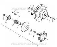 FRIZIONE DRIVEN ASSEMBLY 4X4 350L W938139 (4924052405026A)