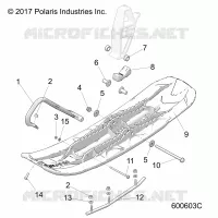 STEERING, SCIARE ASM.,PRO-FLOAT, SP