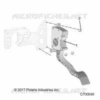 ENGINE, ACCELERATORE PEDALE