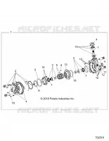TRASMISSIONE, FRONT GEARCASE (FROM 1/1/19)