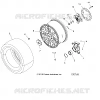 RUOTE, REAR AND HUB