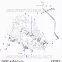 ENGINE, TRASMISSIONE MOUNTING & LONG BLOCK