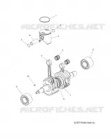 ENGINE, PISTONE & ALBERO MOTORE