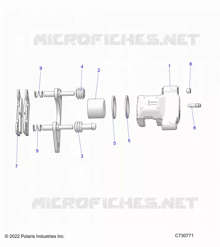 BRAKES, PINZA POSTERIORE